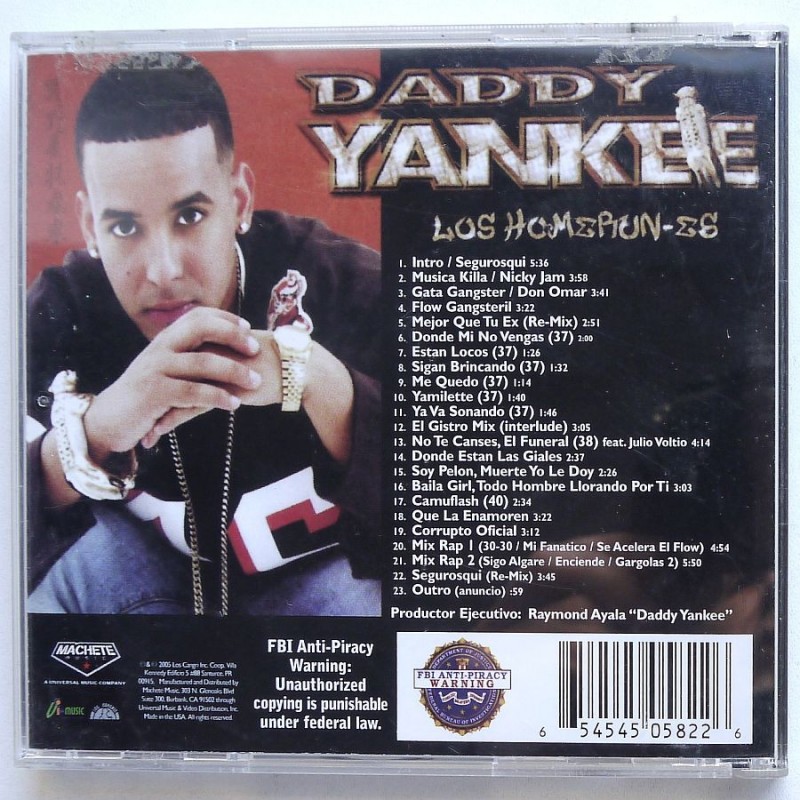 Daddy Yankee - Los Homerun-Es Vol. 1