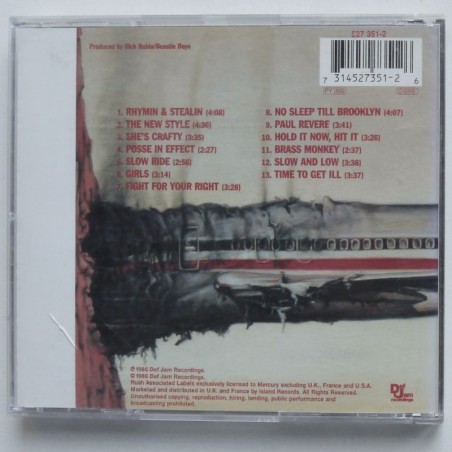 Beastie Boys - Licensed To Ill
