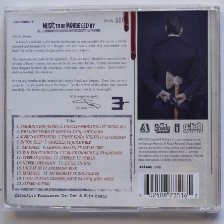 Eminem - Music To Be Murdered By