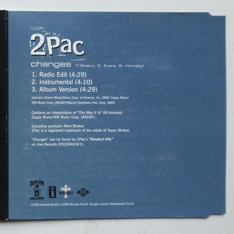 2Pac - Changes (CDS)