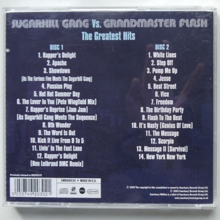 Sugarhill Gang, The vs. Grandmaster Flash - The Greatest Hits (2cd)
