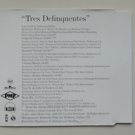 Delinquent Habits - Tres Delinquentes (CDS)