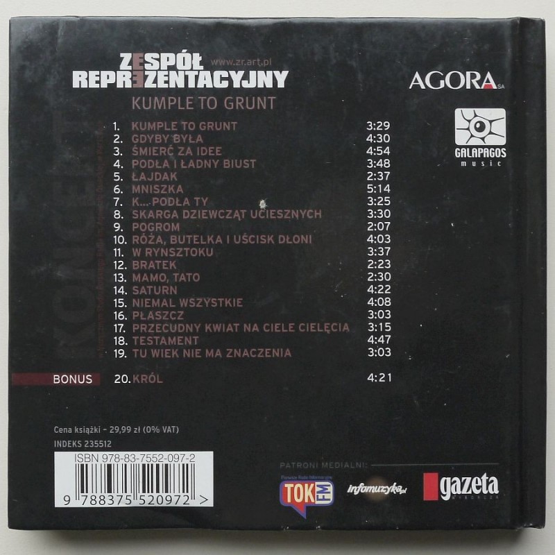 Zespół reprezentacyjny - Kumple to grunt