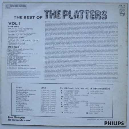 Platters, The - The Best Of Vol 1