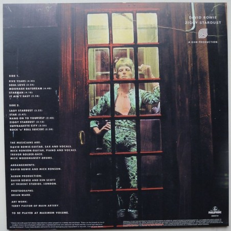 David Bowie - The Rise And Fall Of Ziggy Stardust And The Spiders From Mars