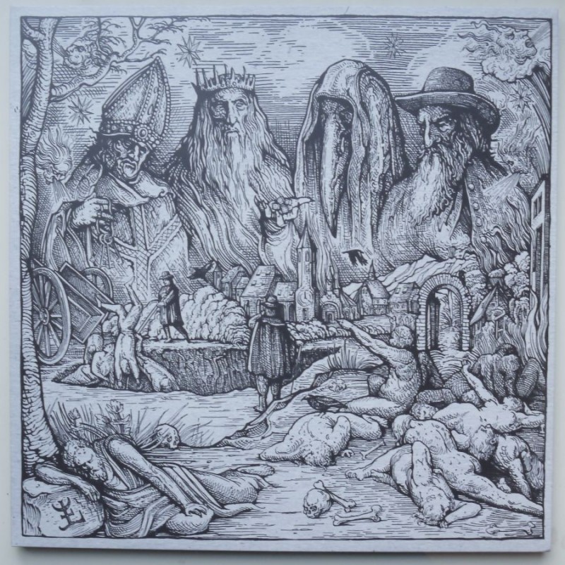 Dopelord - Sign Of The Devil (clear with black...