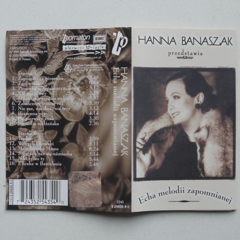 Banaszak Hanna - Echa melodii zapomnianej