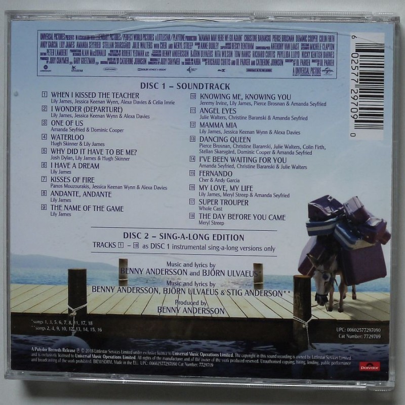 OST - Mamma Mia – Here We Go Again (Sing-A-Long...