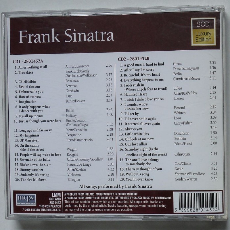Frank Sinatra - Frank Sinatra (2cd)
