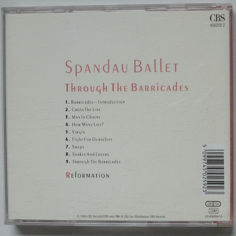 Spandau Ballet - Through the Barricade