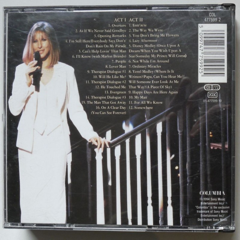 Barbra Streisand - The Concert (2cd)