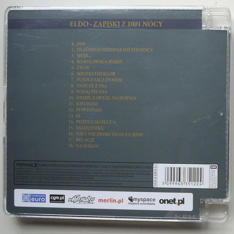 Eldo - Zapiski z 1001 nocy