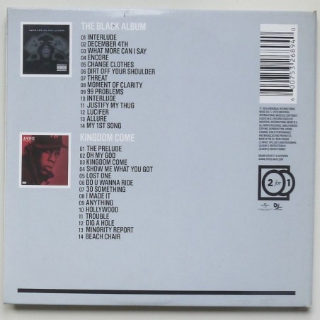 Jay-Z - The Black Album / Kingdom Come (2cd)