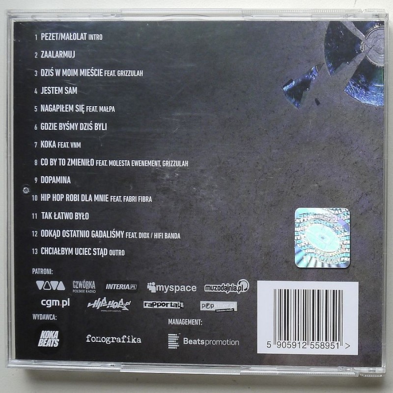 Pezet Małolat - Dziś w moim mieście (I wyd.)