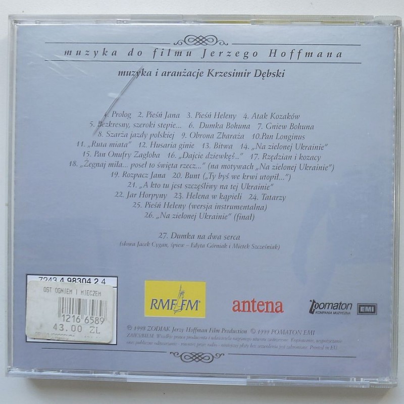 OST - Ogniem i Mieczem (Krzesimir Dębski)