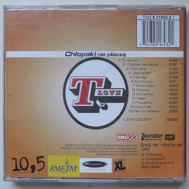 T.Love - Chłopaki nie płaczą