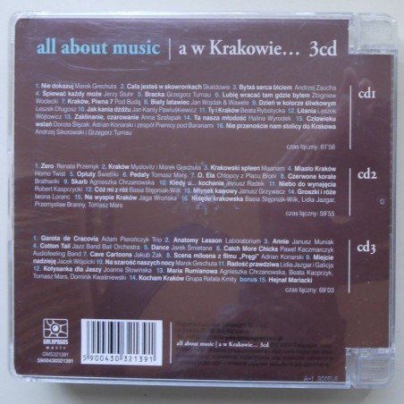 Składanka - All About Music – a w Krakowie… (3cd)
