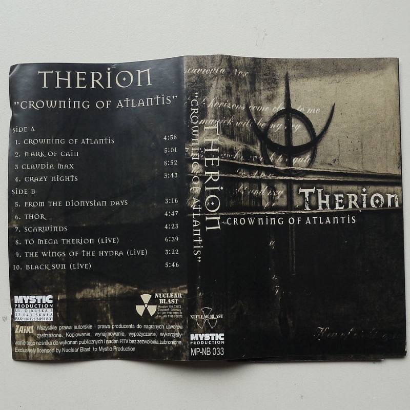 Therion - Crowning Of Atlantis