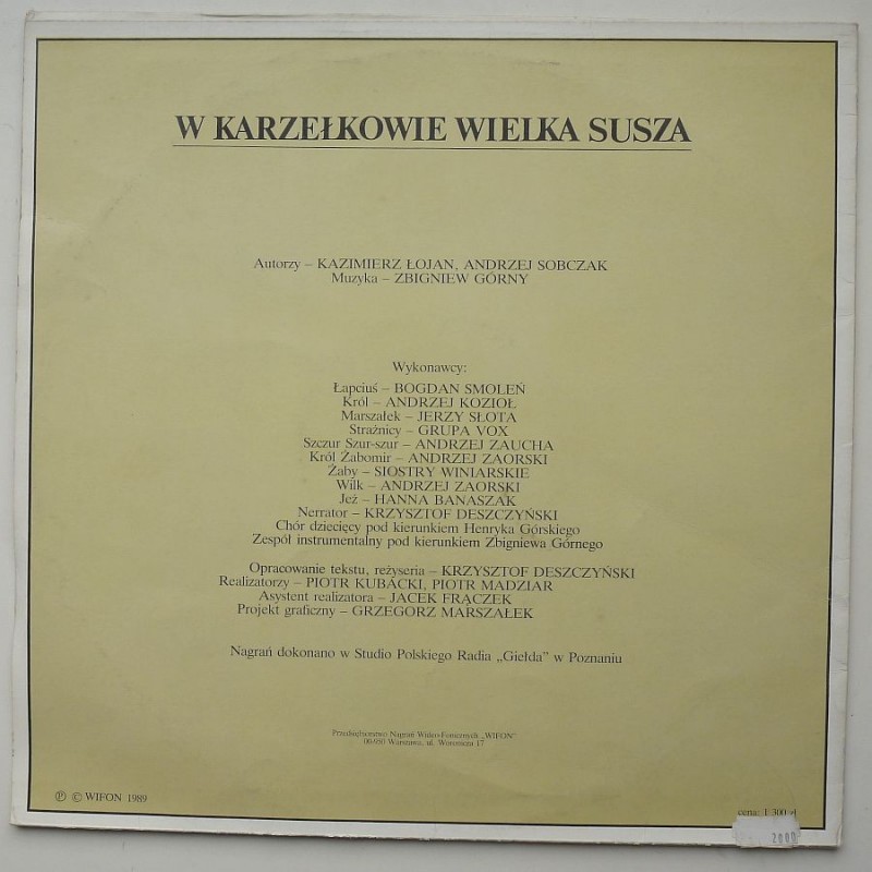 Bajka - W Karzełkowie wielka susza