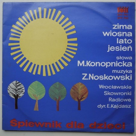 Dla Dzieci - Zima, wiosna, lato, jesień – Śpiewnik dla dzieci (2lp)
