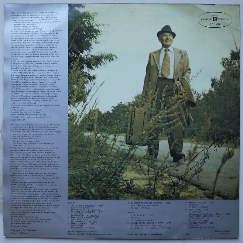 Fogg Mieczysław - Zawsze będzie Ci czegoś brak