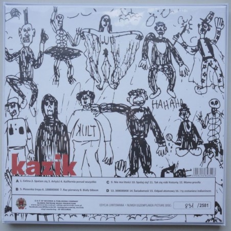 Kazik na żywo - Na żywo, ale w studio (picture disc) (2lp)