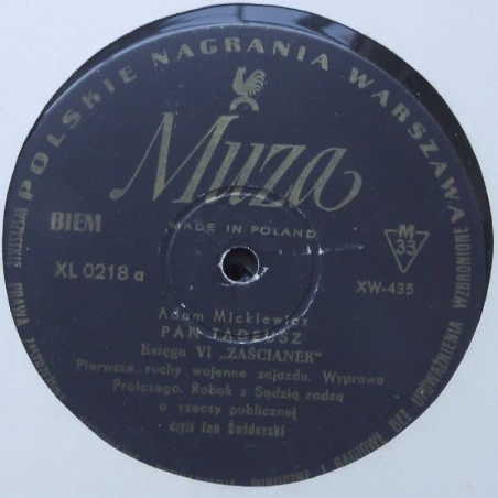 Adam Mickiewicz - Pan Tadeusz cz.2 (7lp+7”)