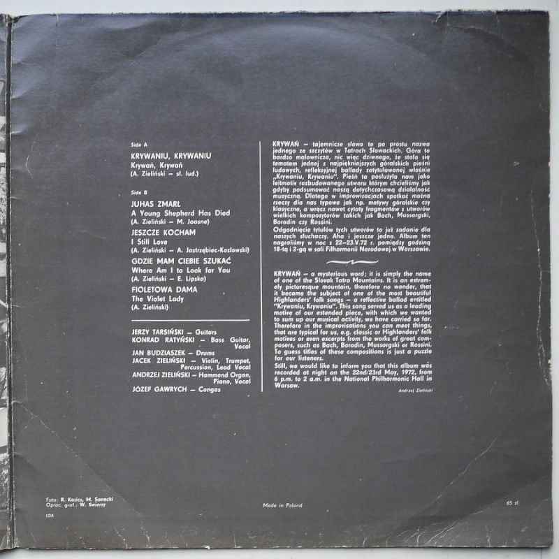 Skaldowie - Krywań Krywań