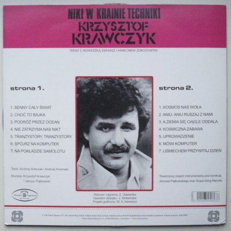 Krawczyk Krzysztof - Niki w krainie techniki (niebieski winyl)