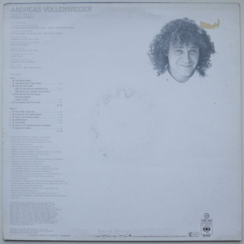 Andreas Vollenweider - White Winds