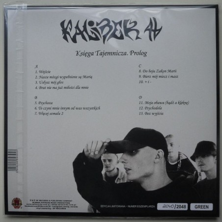 Kaliber 44 - Księga tajemnicza. Prolog (transparentny zielony winyl)