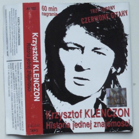 Klenczon Krzysztof - Historia jednej znajomości