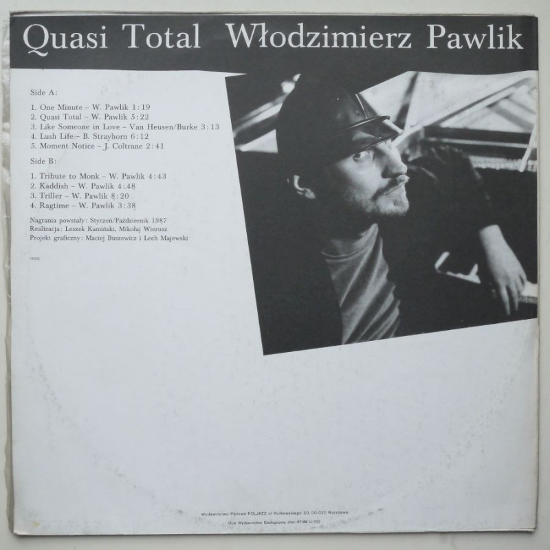 Pawlik Włodzimierz - Quasi Total