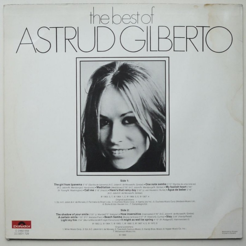 Astrud Gilberto - The Best Of Astrud Gilberto