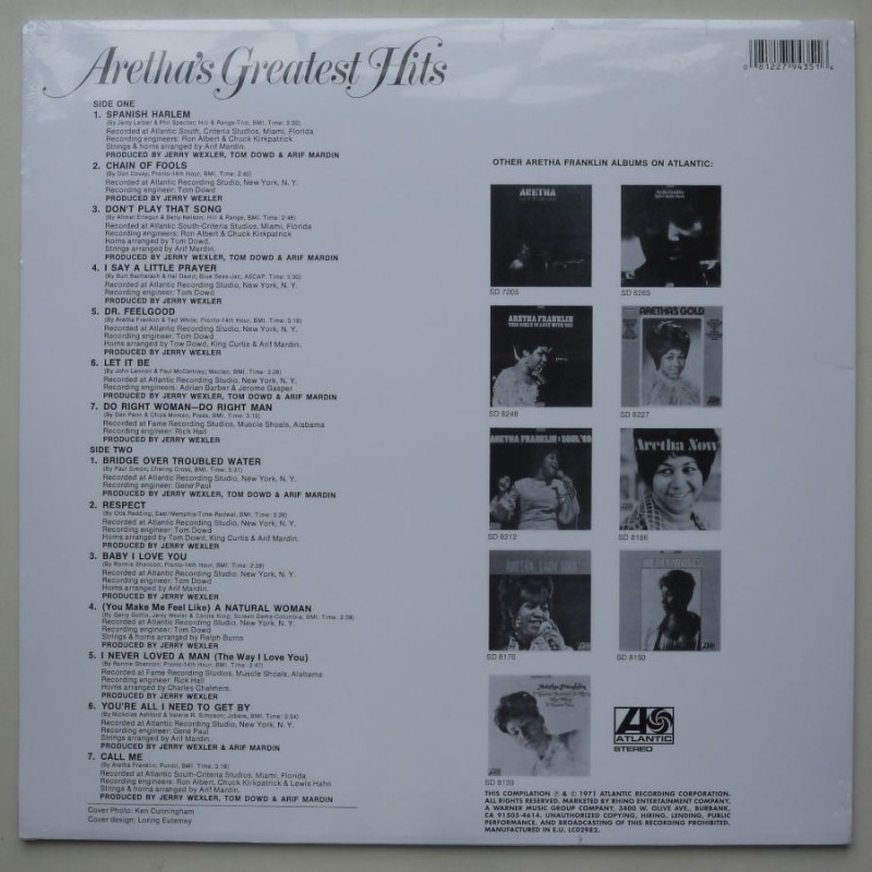 Aretha Franklin - Aretha’s Greatest Hits