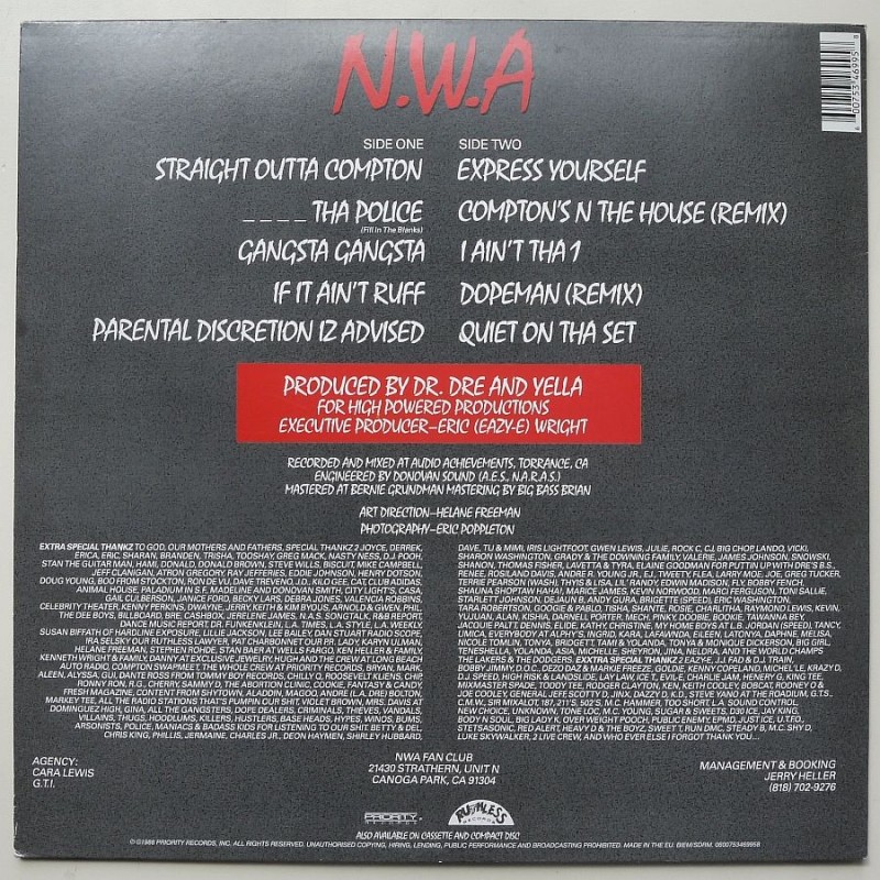 N.W.A - Straight Outta Compton