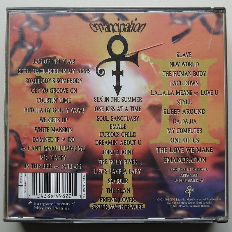 Prince - Emancipation (3cd)