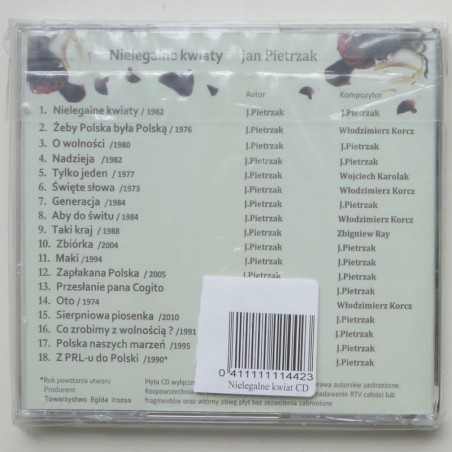Pietrzak Jan - Nielegalne kwiaty