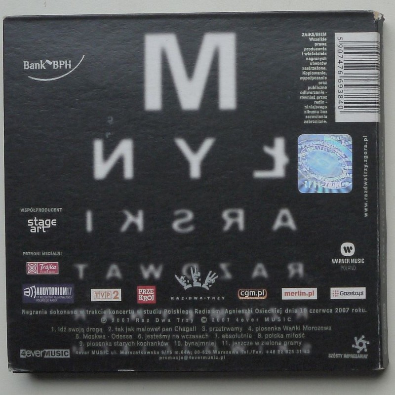 Raz, Dwa, Trzy - Młynarski