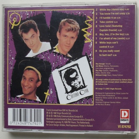 Culture Club - Kissing To Be Clever