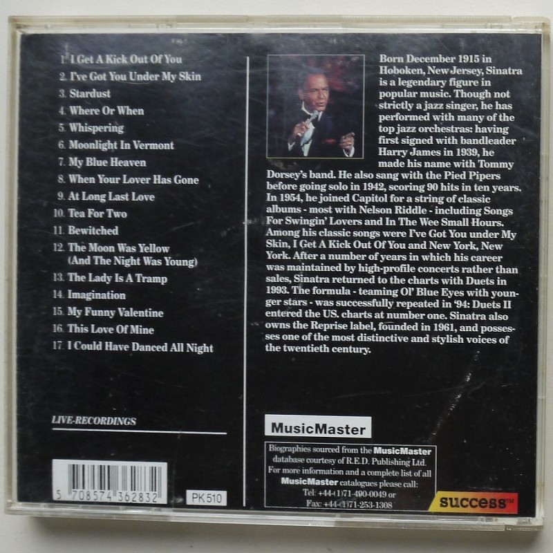 Frank Sinatra - I’ve Got You Under My Skin – Live