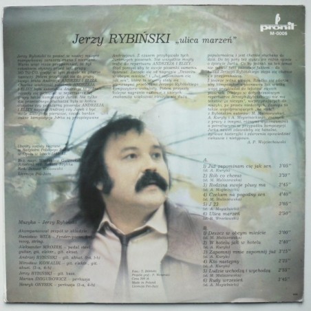 Rybiński Jerzy - Ulica marzeń