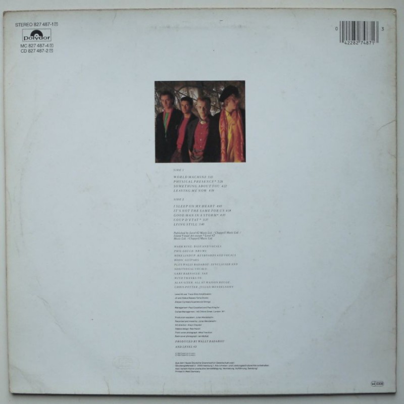 Level 42 - World Machine