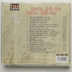 Składanka - Jak za dawnych lat – Lata 20-te, lata 30-te 2