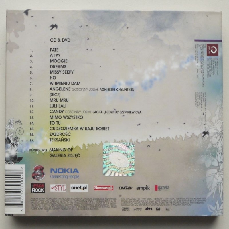 Hey - MTV Unplugged (cd+dvd)