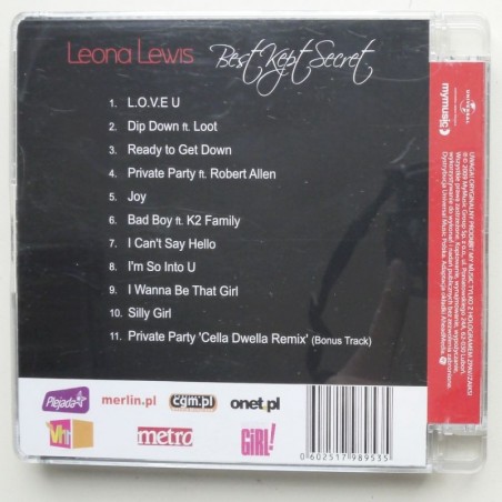 Leona Lewis - Best Kept Secret