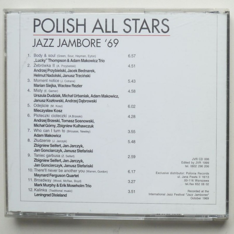Składanka - Polish All Stars – Jazz Jambore ‘69