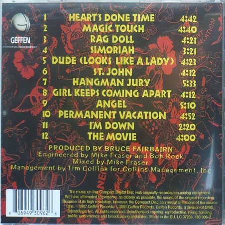 Aerosmith - Permanent Vacation