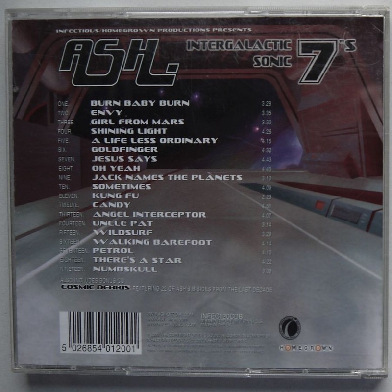 Ash - Intergalactic Sonic 7''s