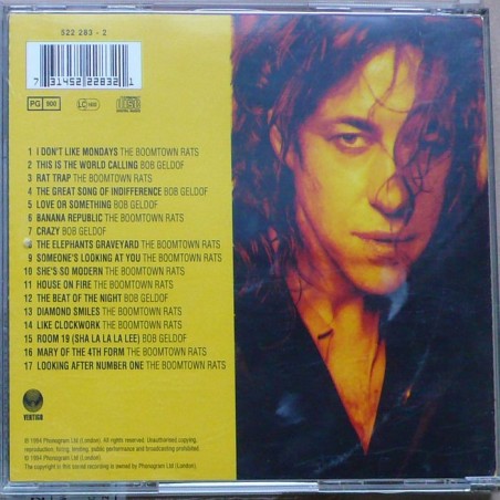 Bob Geldorf & The Boomtown Rats - Loudmouth – The Best of